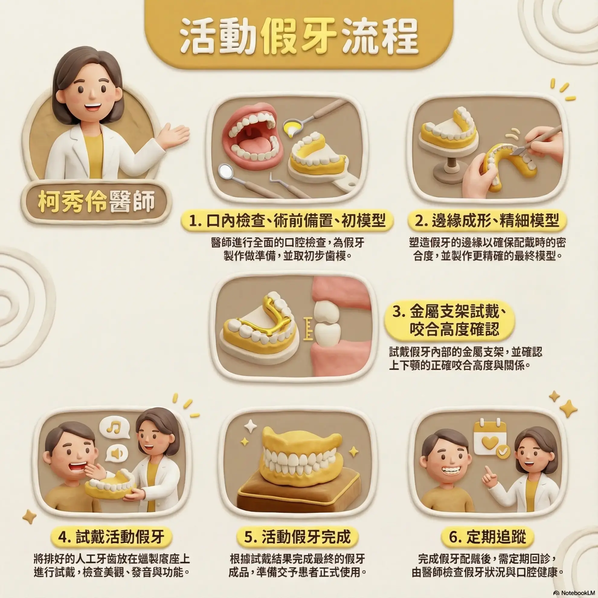 精密假牙 活動式假牙