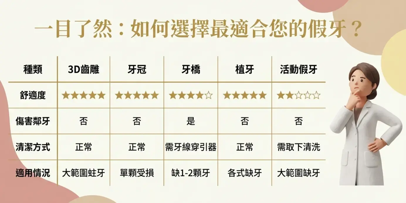 精密假牙 活動式假牙