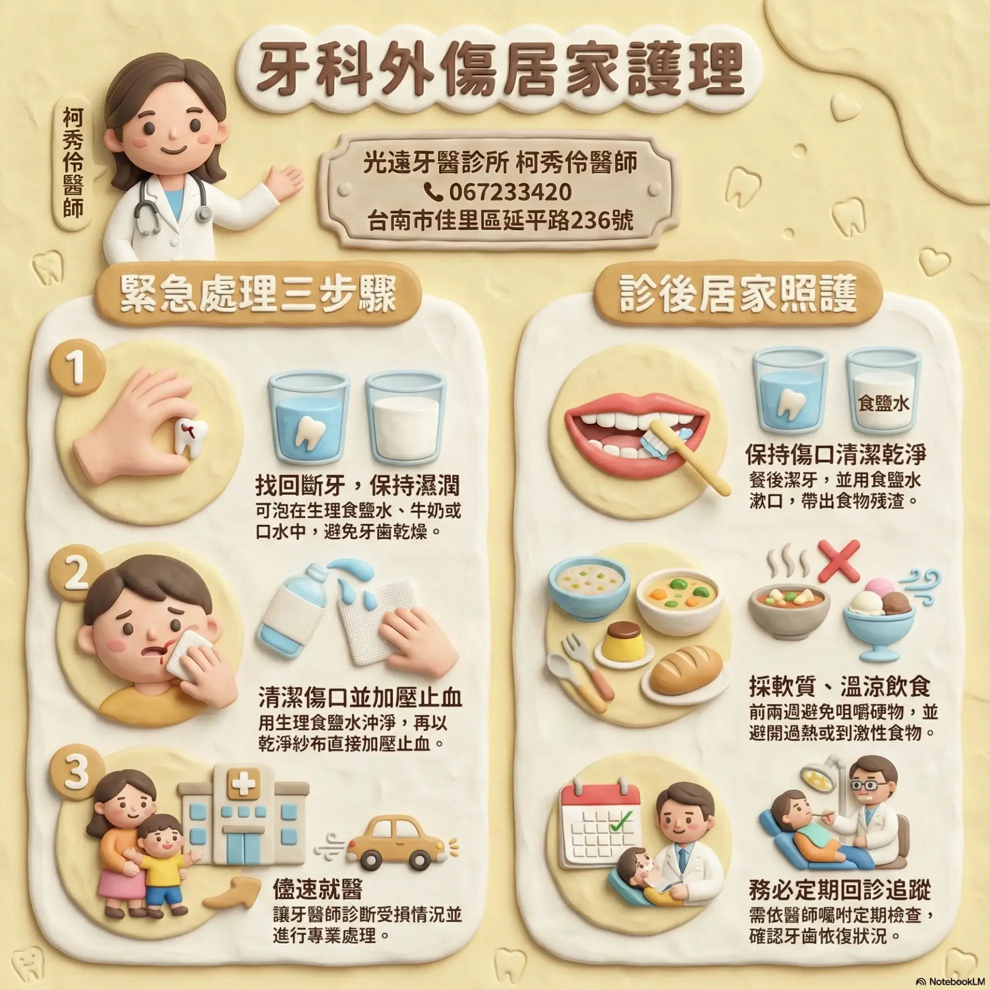 家庭牙科 牙科外傷居家護理